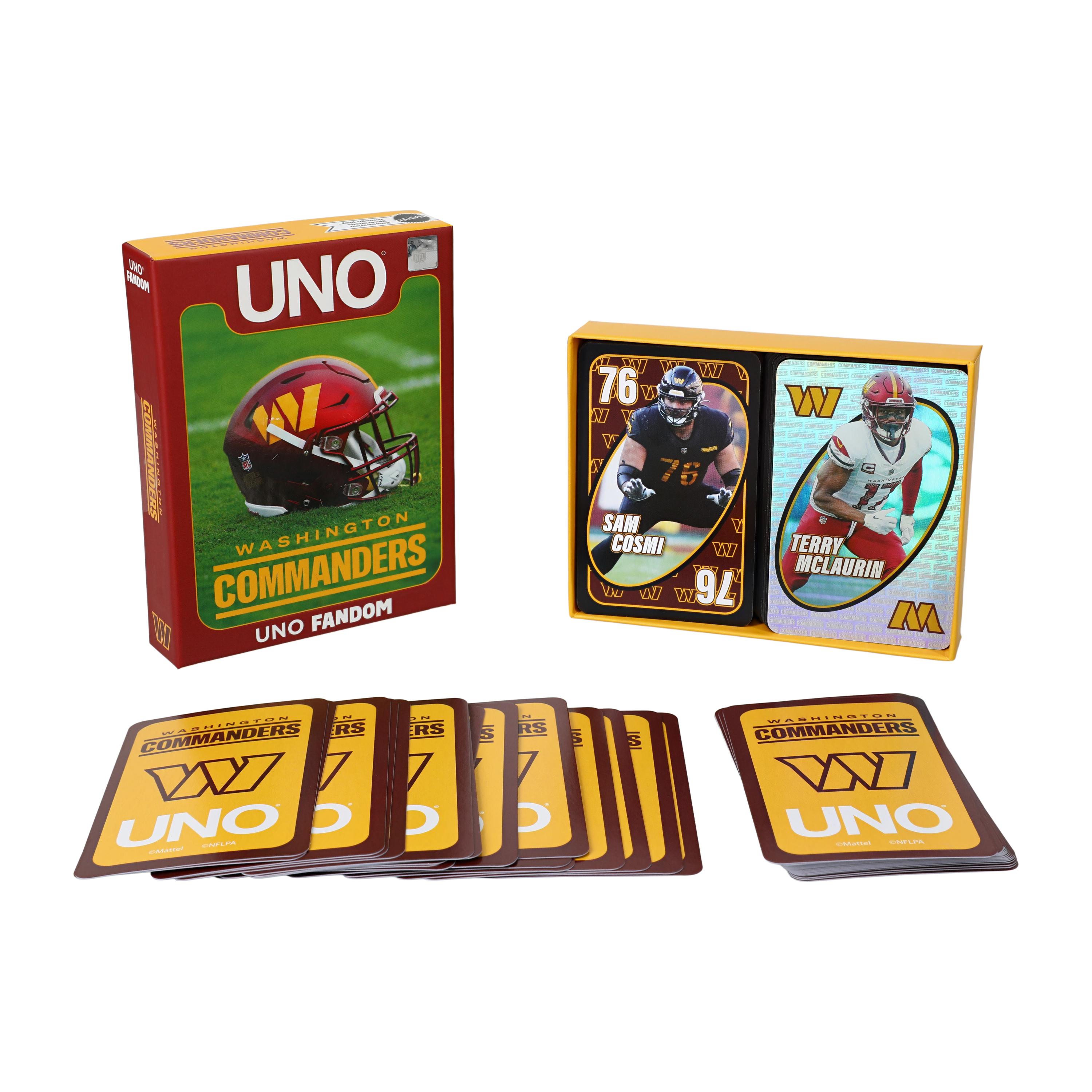 UNO® Fandom Washington Commanders Card Game
