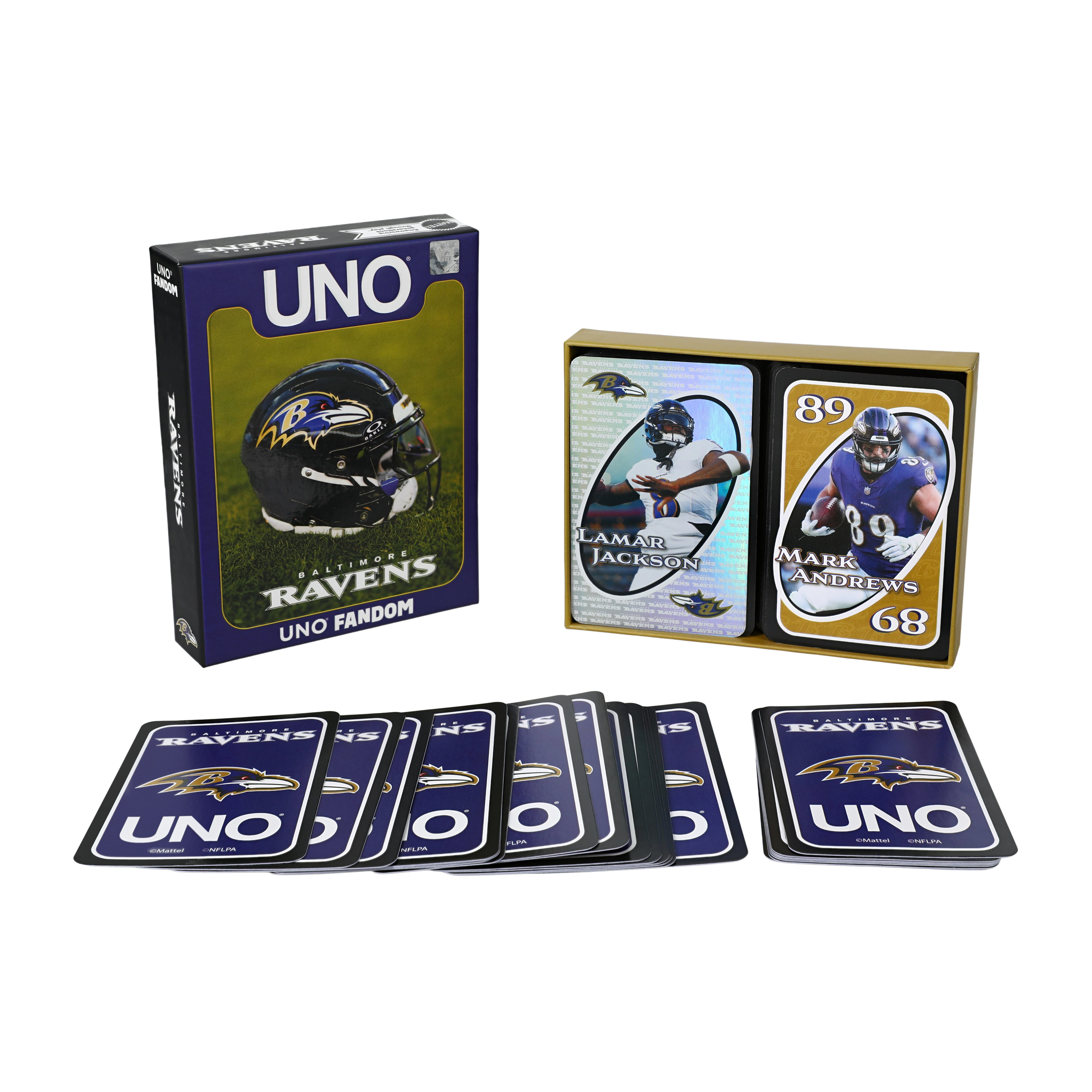 UNO® Fandom Baltimore Ravens Card Game