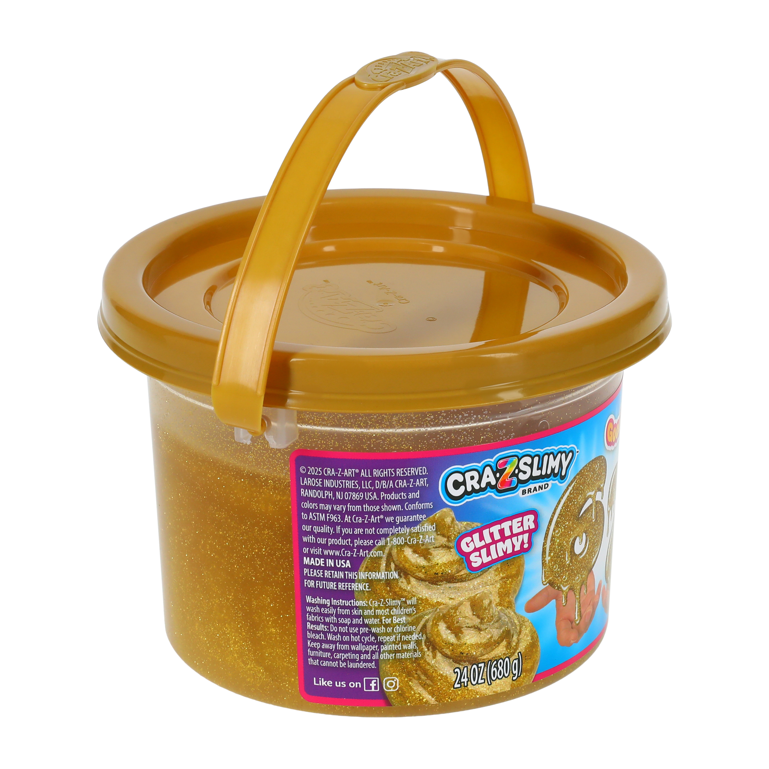 Cra-Z-Slimy™ Glitter Slimy Tub 24oz