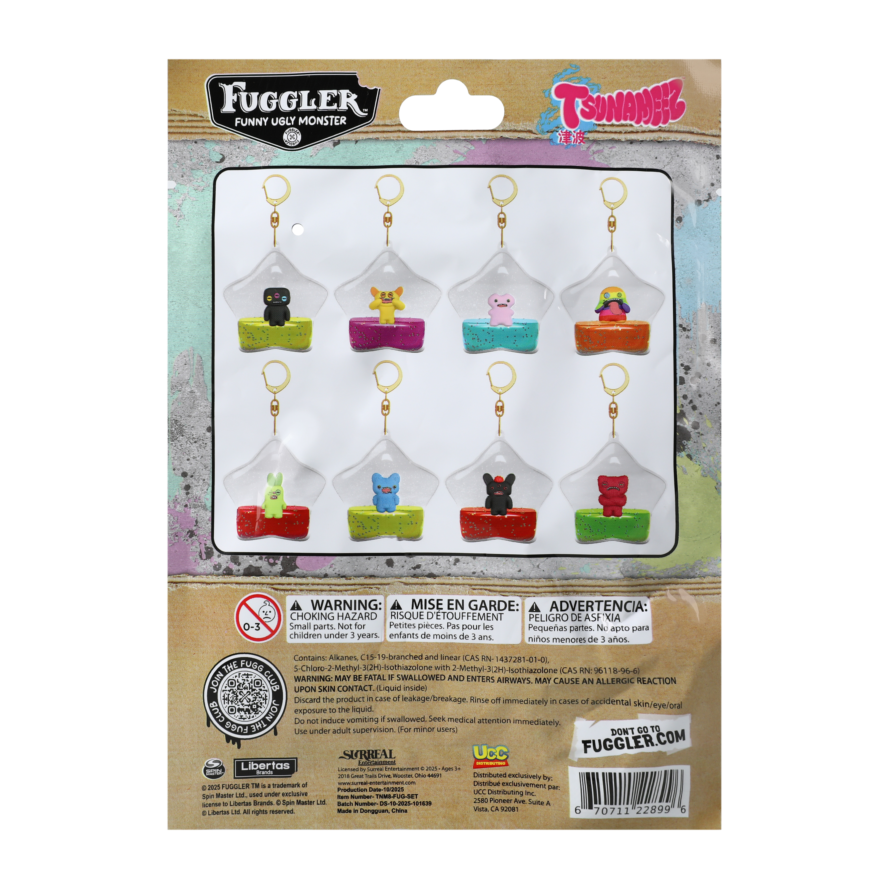 Fuggler™ Tsunameez™ Hanger (Styles May Vary)