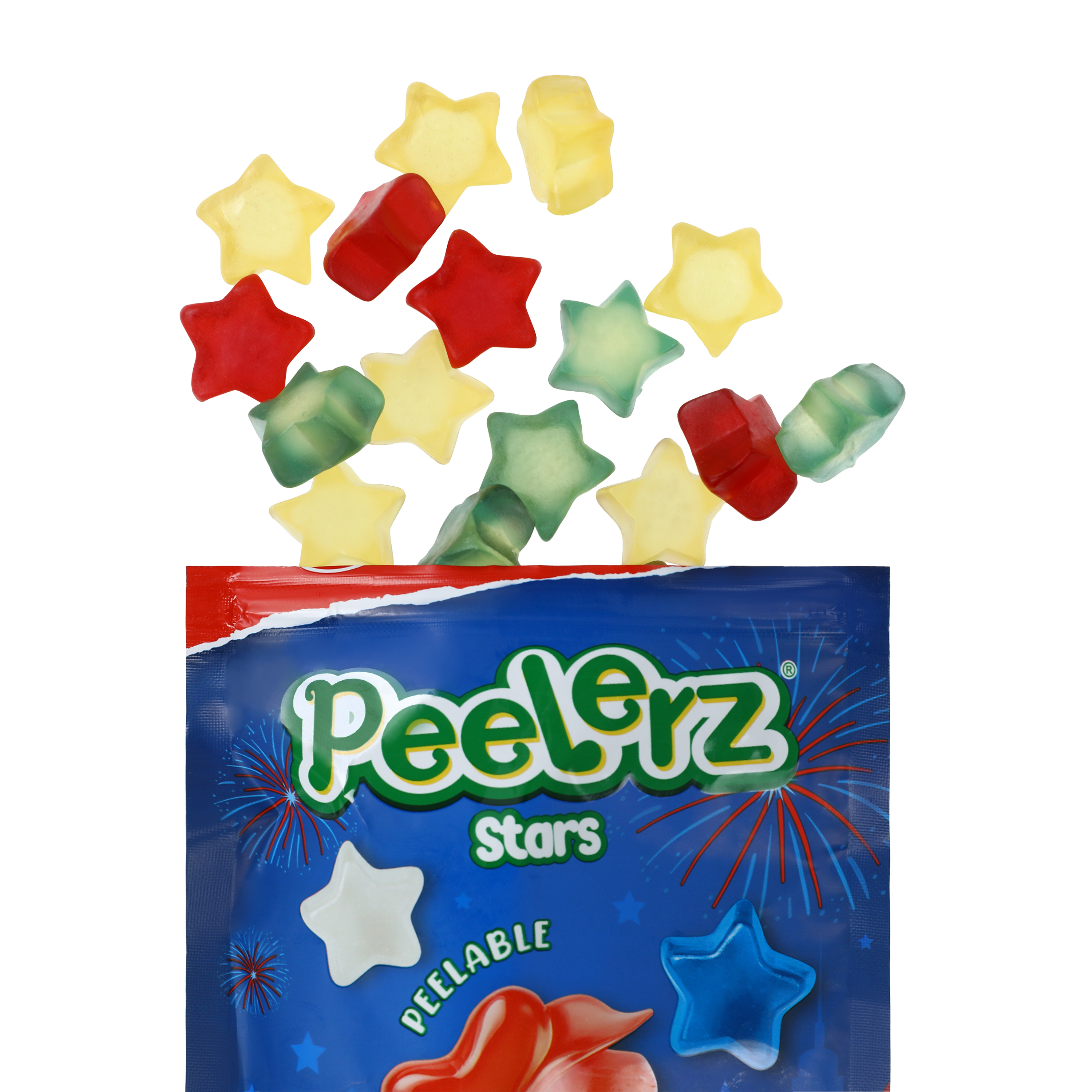Peelerz® Stars Gummy Candy 6oz