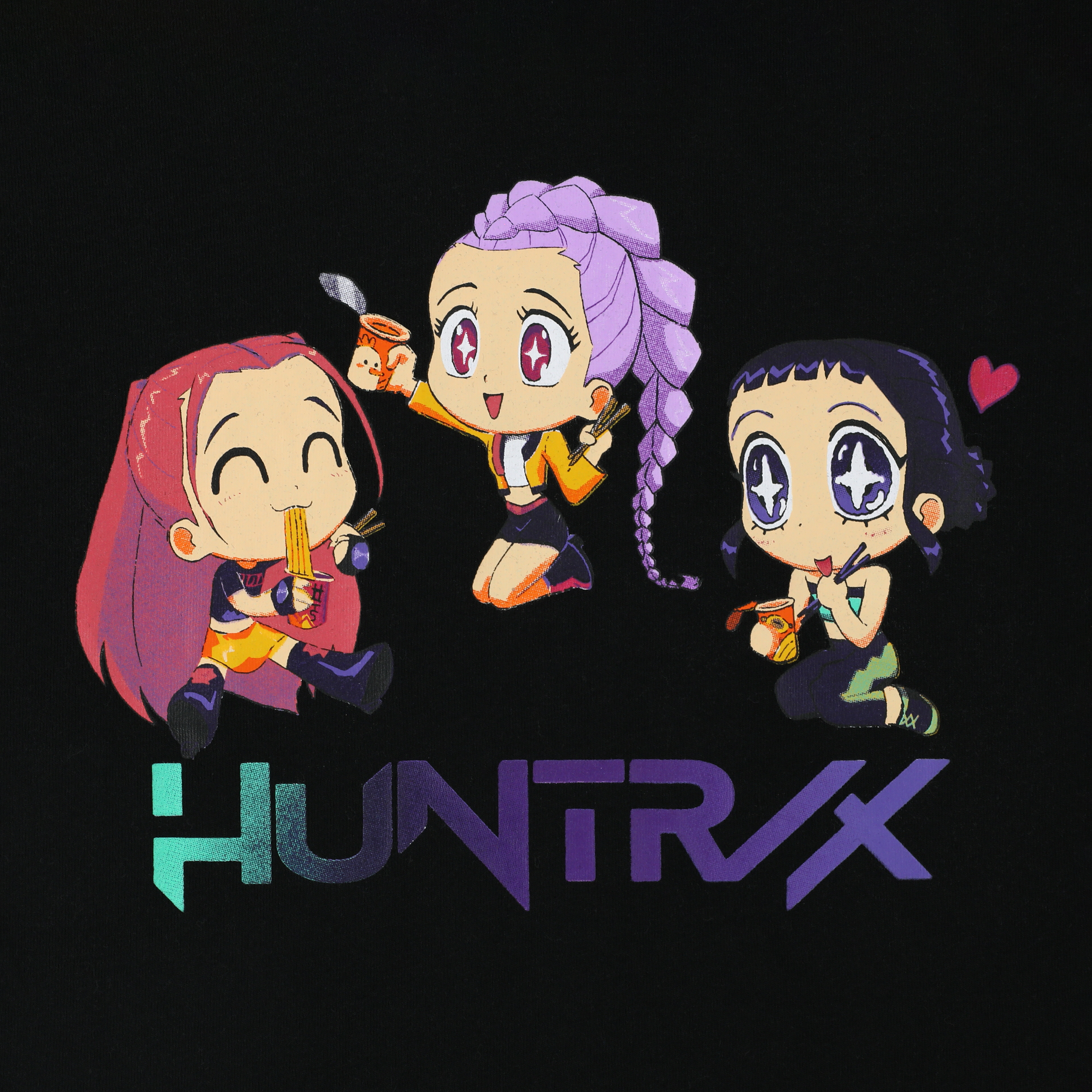 Kids Netflix K-Pop Demon Hunter Huntrix Graphic Tee
