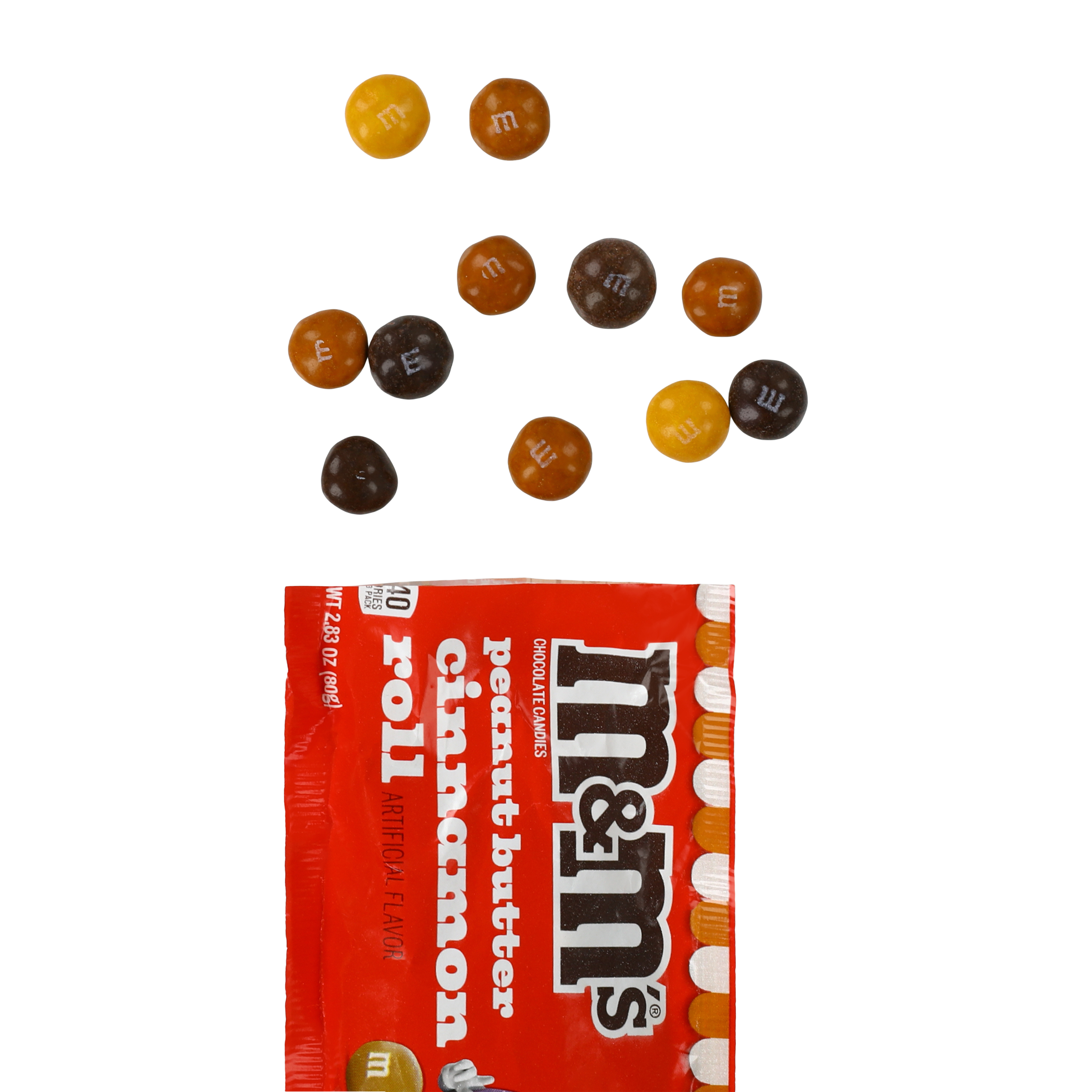 M&M's® Peanut Butter Cinnamon Roll Candies 3.2oz