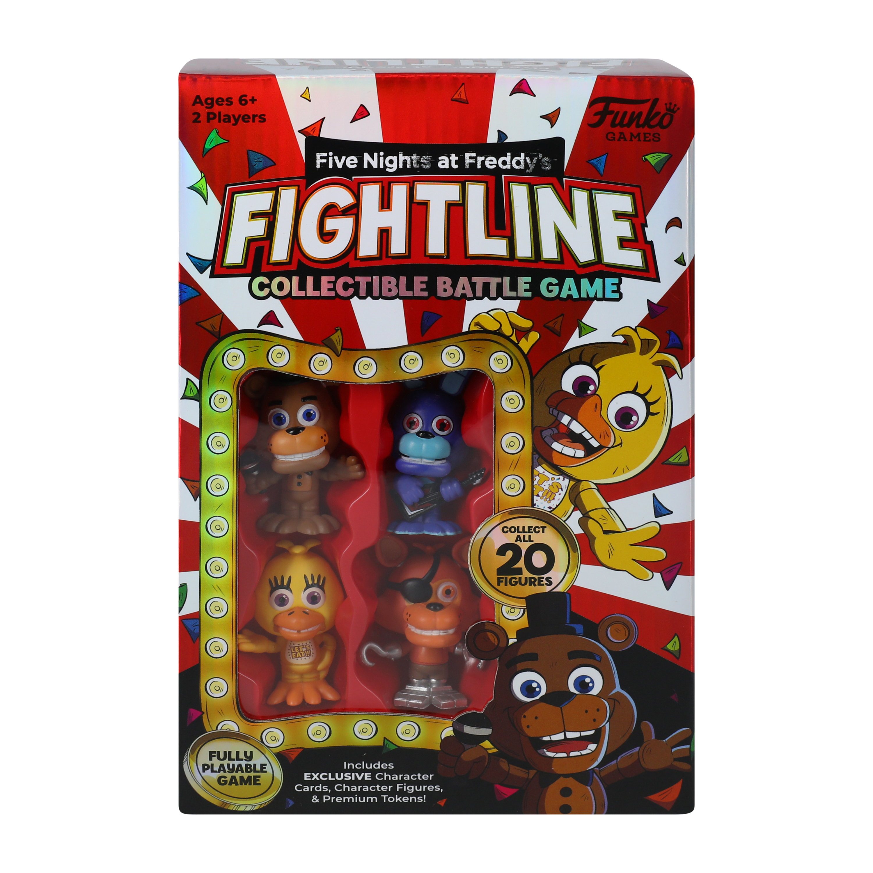 Funko® Games Five Nights At Freddy's Fightline Collectible Battle