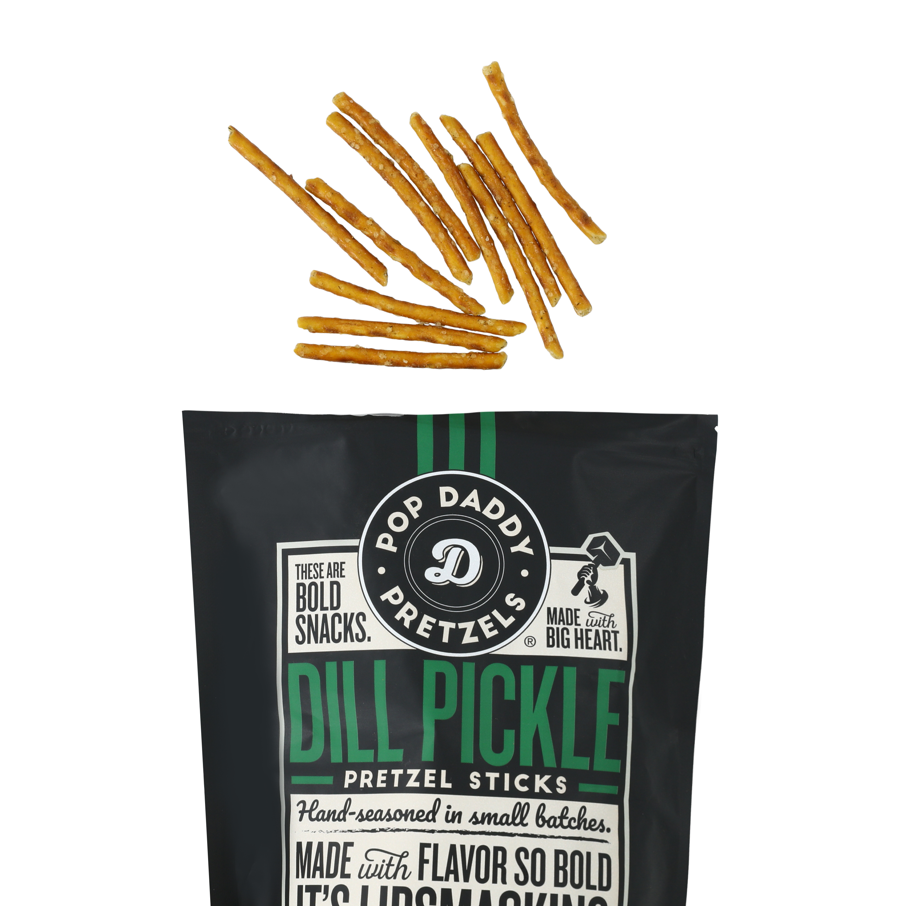 Pop Daddy Pretzels Dill Pickle Pretzel Sticks 7.5oz