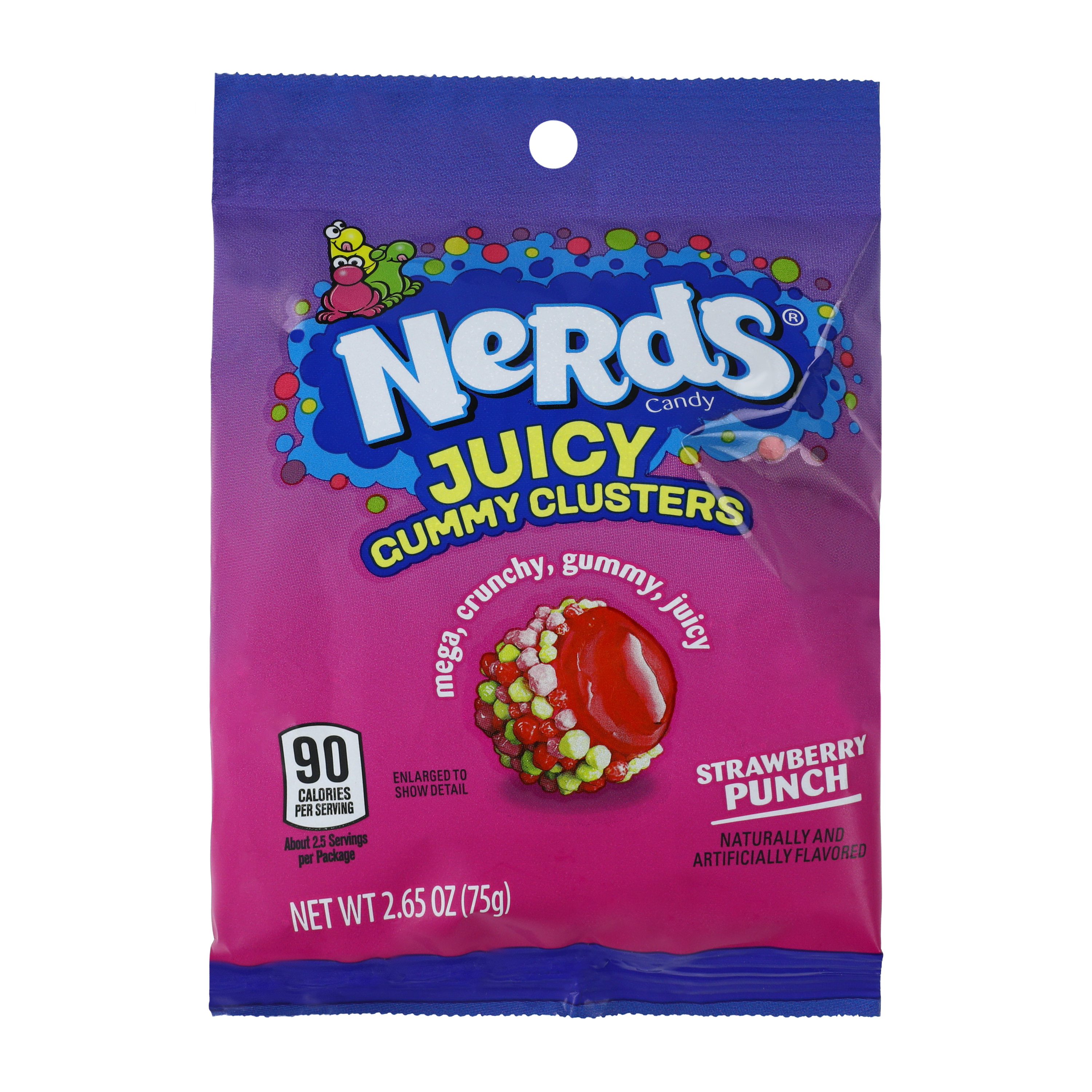 Nerds® Strawberry Punch Juicy Gummy Clusters 2.6oz