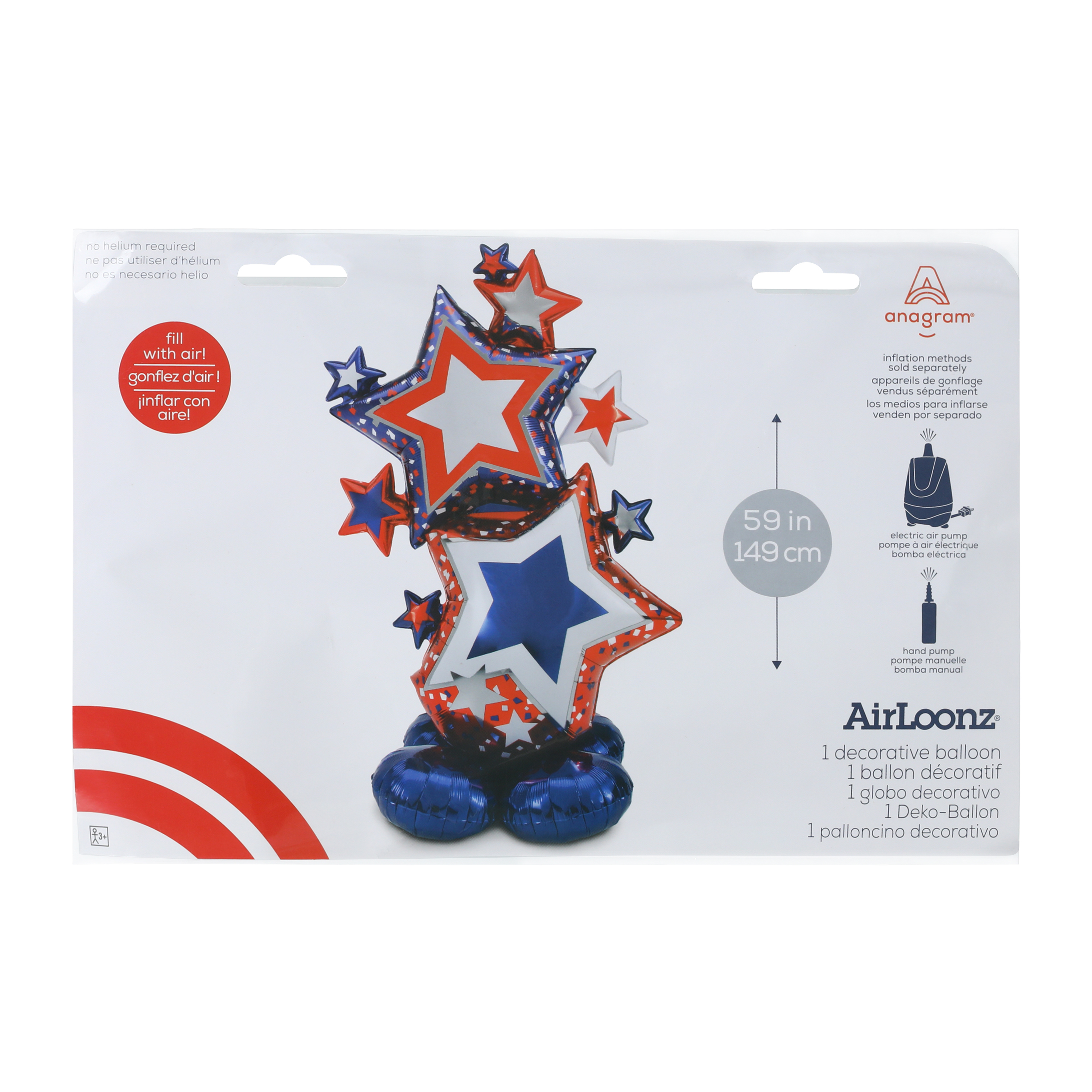 INFLATED Airloonz® Decorative Balloon 59in