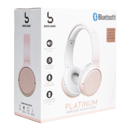 platinum bluetooth® wireless headphones with mic | Five Below