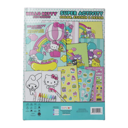 thumbnail image 2 of Hello Kitty Coloring And Activity Books Super Set ~ Seychelles 2 of 13