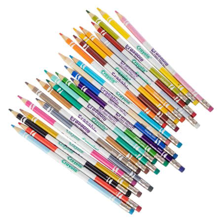 crayola® erasable colored pencils 24-count | Five Below