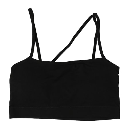 juniors black crossback bralette | Five Below