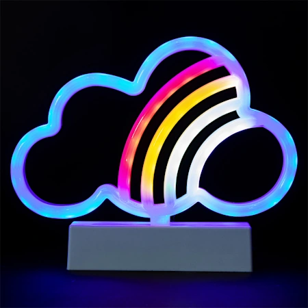 Rainbow cloud light on sale