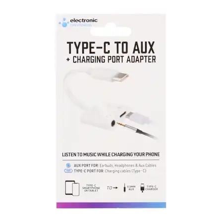 USB Type C to aux in headphone charger adapter Five Below