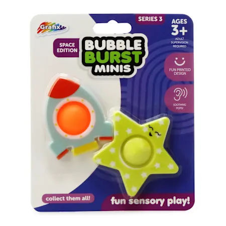 grafix® bubble burst minis sensory toy 2-pack | Five Below