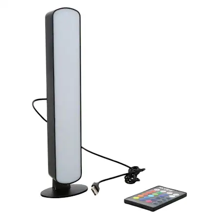 multicolor LED light bar w remote control 11in