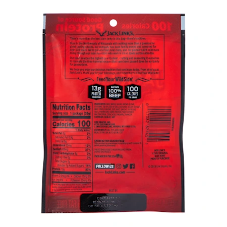 jack link's jerky nutrition facts