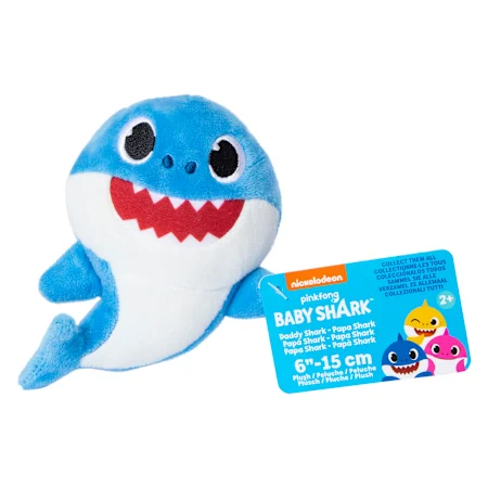 baby shark™ daddy shark plush toy 6in Five Below