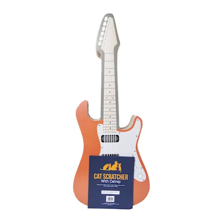 guitar cat scratcher with catnip 21.6in Five Below