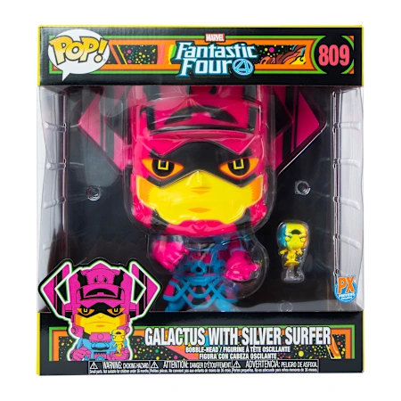 Pop! Marvel Fantastic Four Jumbo Galactus with Silver Surfer