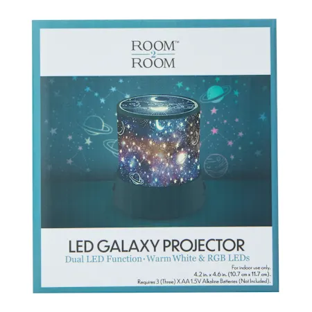 color change galaxy projector light 5in