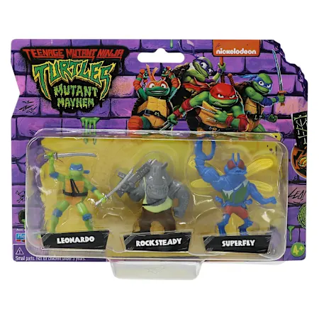 Teenage Mutant Ninja Turtles ミニタートルズセット3 teenage mutant ninja turtles® mutant mayhem mini action