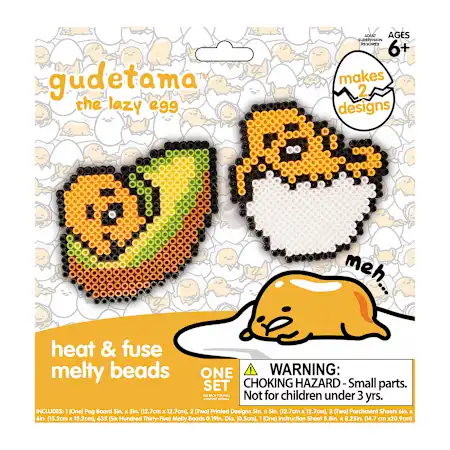 宅配 Melty Fuse & Heat Egg™ Lazy The Gudetama Beads Below Five | ギター
