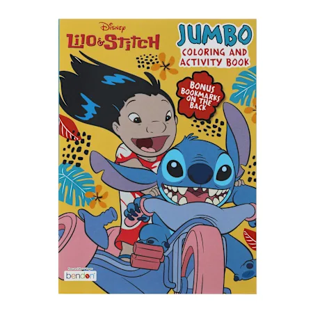 Disney Lilo & Stitch jumbo coloring & activity book