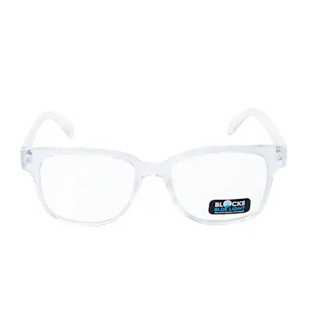 Juniors Blue Light Square Glasses