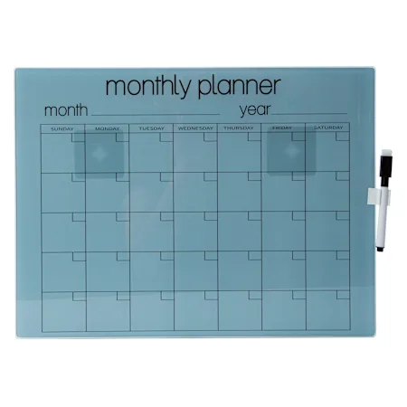 Dry Erase Monthly Planner 16in x 12in