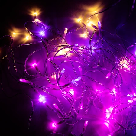 Ombre Curtain Lights 5ft | Five Below
