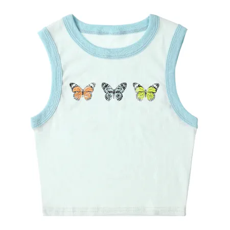 kmrii　Discharged Shash TankTop Graphic Ringer Tank Top | Five Below