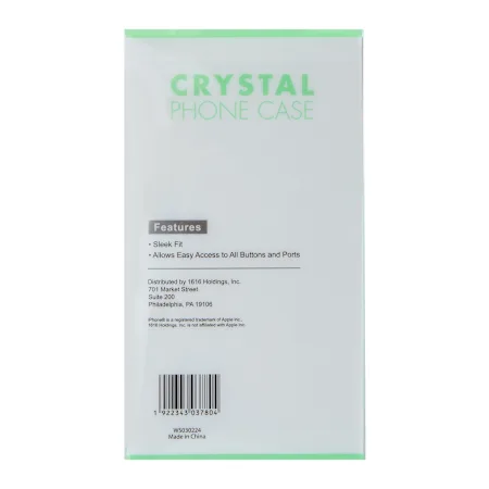 iPhone 15 Plus®/14 Pro Max® Clear Crystal Phone Case