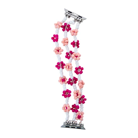 Beaded Charm Watchband For Apple Watch®