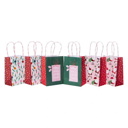 Luv Betsey by Betsey Johnson® Small Kraft Bags 6-Count Five Below