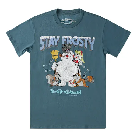 Women's Christmas Crew Shirt - Christmas Lights Print Short Sleeve Holiday Graphic Tee