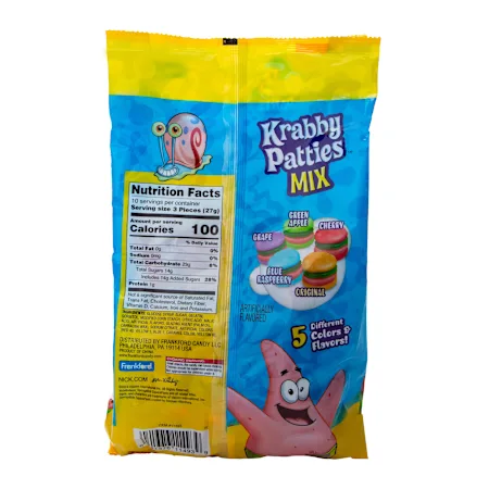 Zaino SpongeBob SquarePants A Forma Di Krabby Patty, Per Adulti, 44,5 Cm, Con Peluche E Tasche