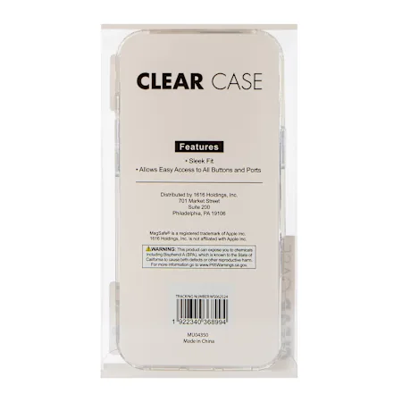 iPhone 16 Plus® Clear MagSafe® Compatible Phone Case