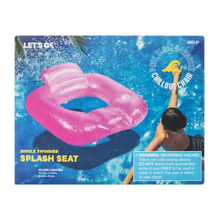 Chillout Chair Splash Seat 33.07in x 31.89in