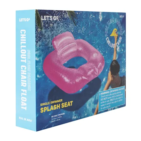 Chillout Chair Splash Seat 33.07in x 31.89in