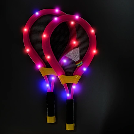 Light Up The Night! Lunar Smash Badminton Set