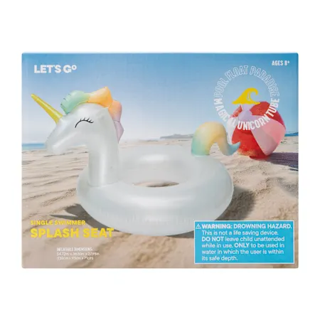 Magical Unicorn Tube Swimmer Splash Seat