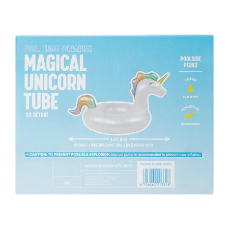 Magical Unicorn Tube Swimmer Splash Seat