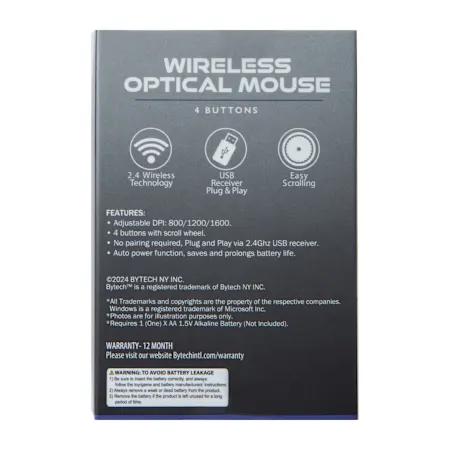 Wireless Optical Mouse