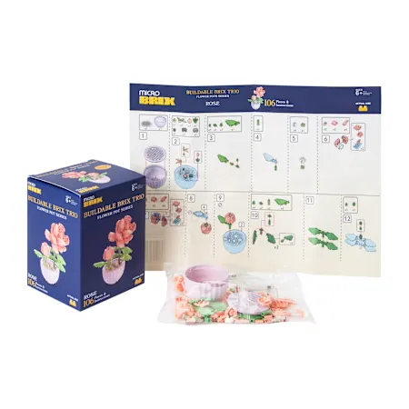 Succulent Buildable Brix Trio 3-Pack