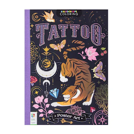 Kaleidoscope Poster Art Coloring Book
