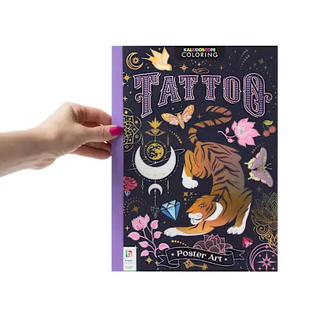 Kaleidoscope Poster Art Coloring Book