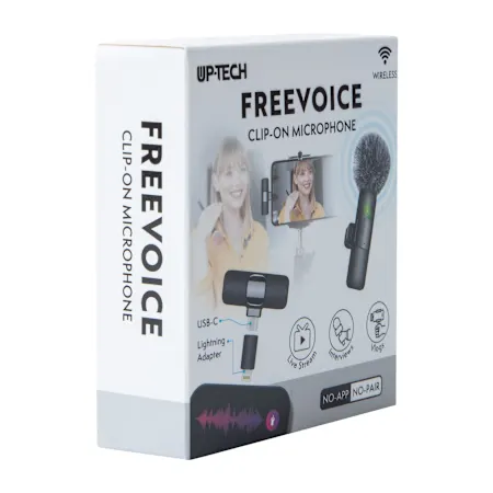 FreeVoice Clip-On Microphone