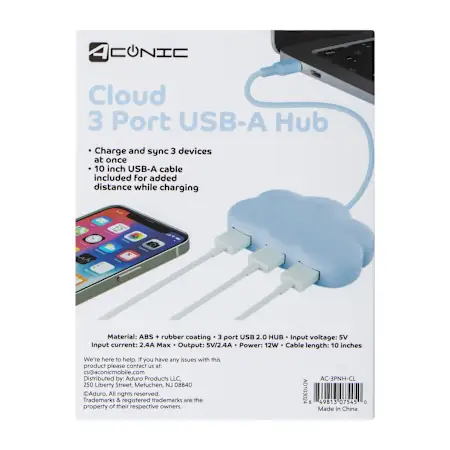 Design USB-A Hub 3-Port