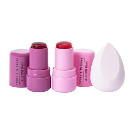 Cheeky Jelly - Jelly Tint Stain With Beauty Sponge 3-Pack