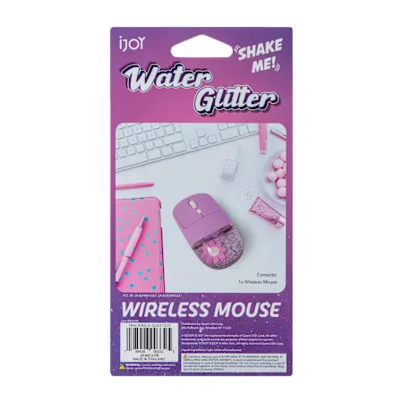 Water Glitter Wireless Mouse